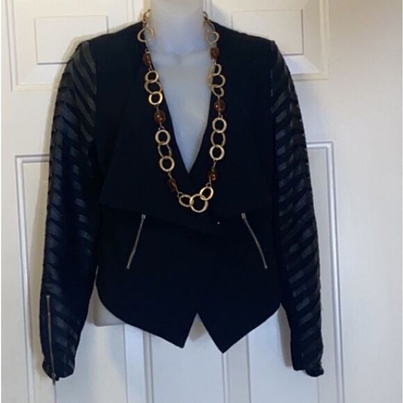 VINTAGE VO JEANS DESIGNED IN LOS ANGELES WOMEN BLOUSE & JACKET SIZE M - Picture 3 of 14